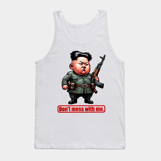 A Mischievous Boy from North Korea Tank Top by Rawlifegraphic